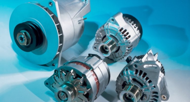 Описание устройства генератора (диодного моста и других элементов), схема