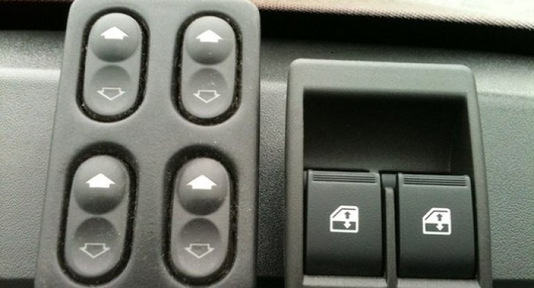 Неисправности, их устранение, ремонт и замена кнопки стеклоподъемника