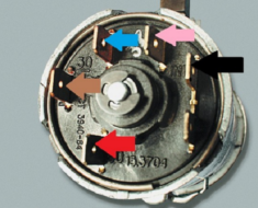 Неисправности замка зажигания на автомобиле ВАЗ 2107, пособие по замене