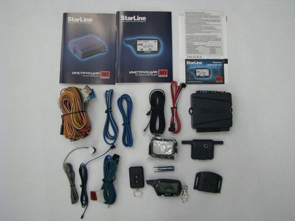 Обзор моделей сигнализации Starline A61, A6, B6 и пр: инструкция по эксплуатации