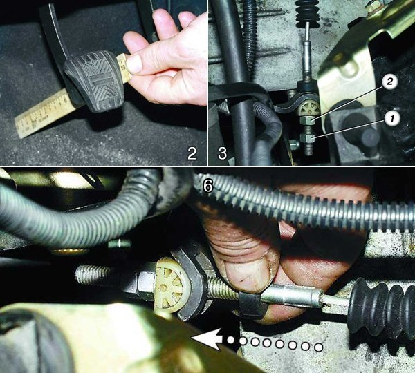 Технические рекомендации по регулировке сцепления автомобиля ВАЗ 2110 Технические рекомендации по регулировке сцепления автомобиля ВАЗ 2110