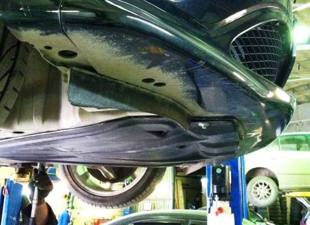 Установка кросс защиты картера на автомобиль Lada Kalina 2 самостоятельно Установка кросс защиты картера на автомобиль Lada Kalina 2 самостоятельно