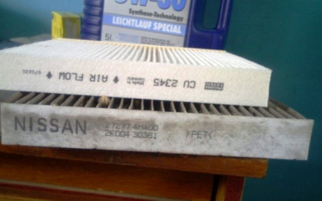 Процесс замены салонного фильтра в Nissan Almera Classic: фото и видео