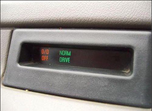 Обзор овердрайва на коробке автомат: характеристики, фото и видео