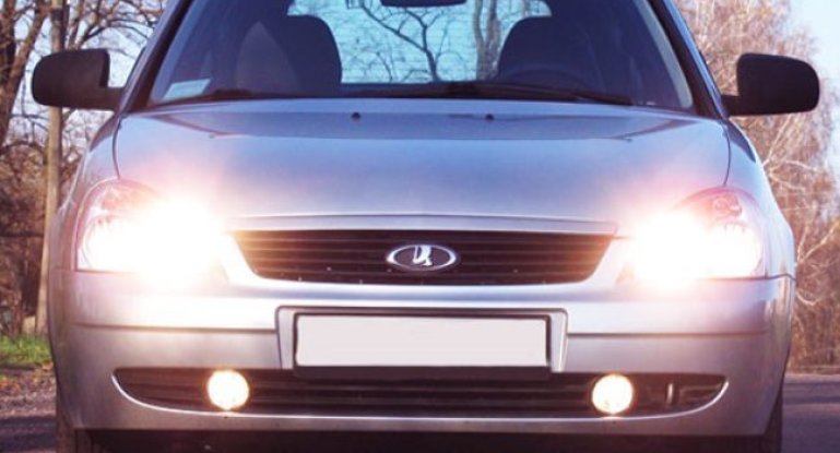 Самостоятельная установка противотуманного освещения на Lada Priora