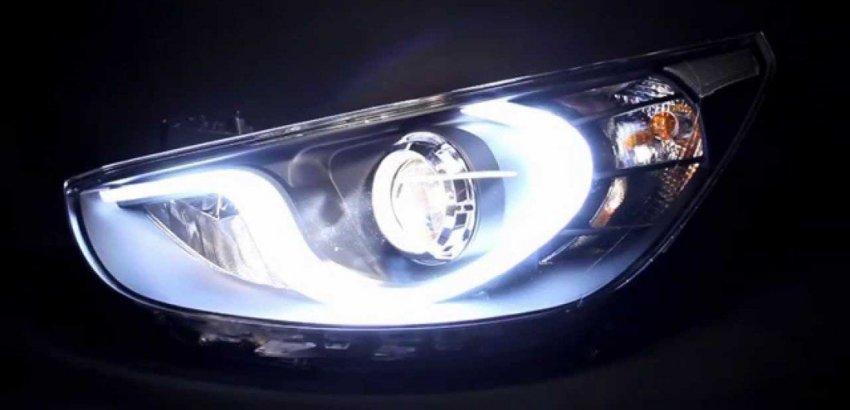 Выбор и замена лампы ближнего света и другой оптики на автомобиле Hyundai Solaris