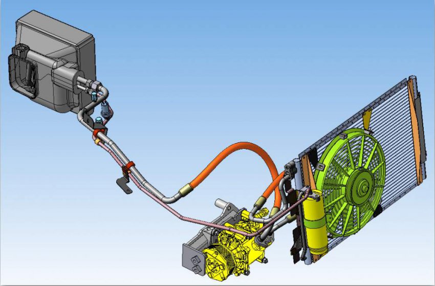 Инструкция по самостоятельной установке кондиционера на авто Лада Приора