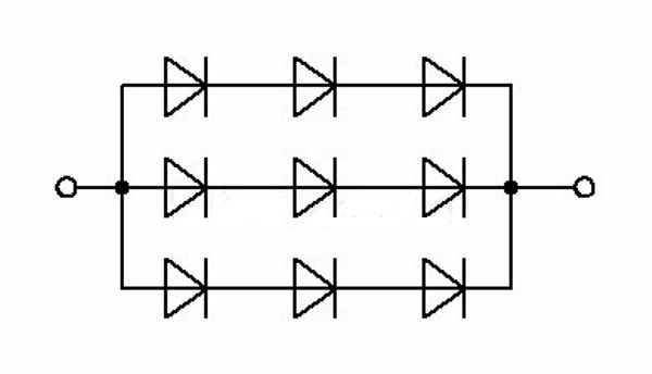 Схема и способы подключения светодиодов для автомобиля к 12 вольтам своими руками Схема и способы подключения светодиодов для автомобиля к 12 вольтам своими руками
