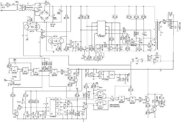 Зарядное устройство импульсное для автомобильного аккумулятора своими руками: схема ЗУ для АКБ