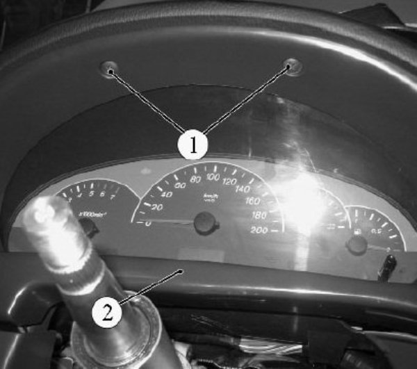 Комбинация и обозначение значков на панели приборов Приора: как снять щиток, тюнинг и распиновка