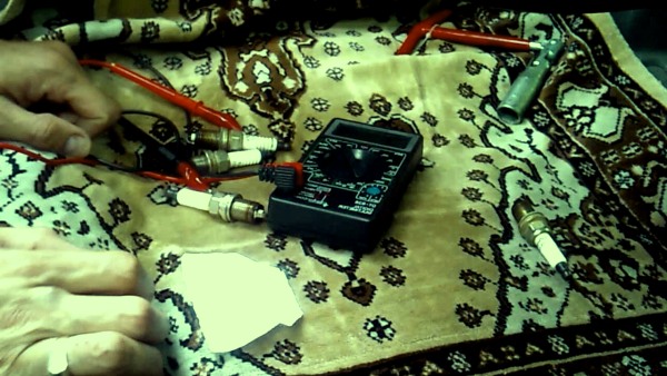 Как проверить свечи зажигания мультиметром, как прозвонить провода, проверка стартера и парктроника Как проверить свечи зажигания мультиметром, как прозвонить провода, проверка стартера и парктроника