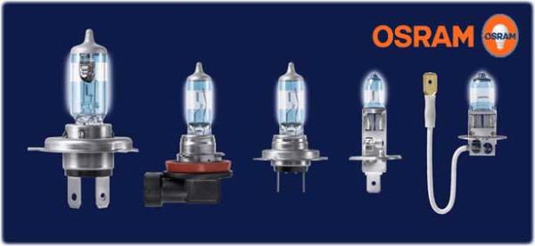 Продукция Осрам (Osram): подбор ламп по автомобилю, выбор ДХО и светодиодных противотуманных фар