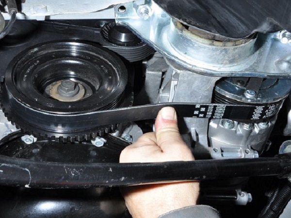 Замена ремня генератора Lada Granta с кондиционером и его натяжителя: как снять, натянуть и поменять