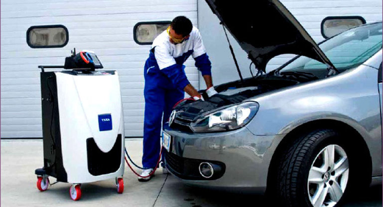 Ремонт, чистка и заправка кондиционеров автомобиля своими руками: нормы и объемы, как заправить