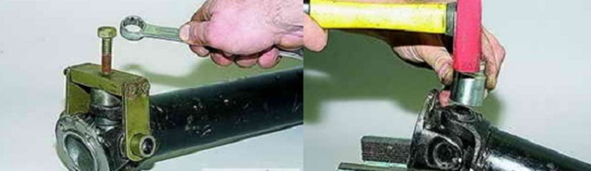 Как самостоятельно заменить крестовину на внедорожнике Нива