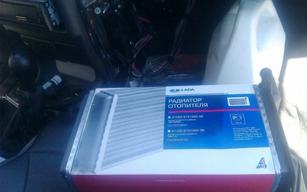 Меняем самостоятельно радиатор печки ВАЗ 2114