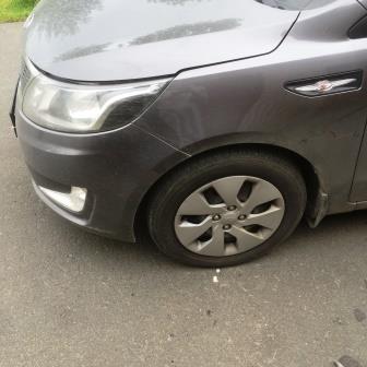 Самостоятельная замена тормозных колодок Kia Rio 3