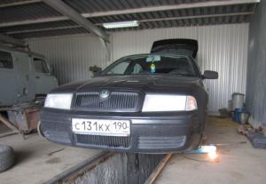 Как заменить сайлентблок задней балки на авто Skoda Octavia Tour Как заменить сайлентблок задней балки на авто Skoda Octavia Tour