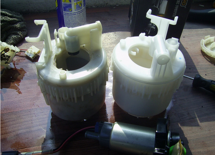 Самостоятельная замена топливного фильтра Mitsubishi Outlander