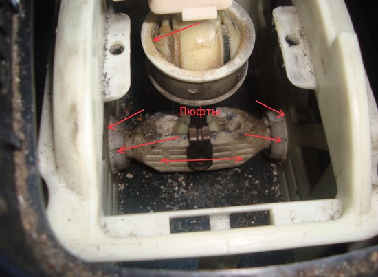 Устранение люфта кулисы на автомобиле Opel Astra