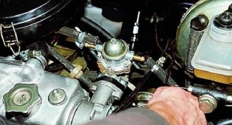 Диагностика и самостоятельный ремонт механического топливного бензонасоса ВАЗ 2108