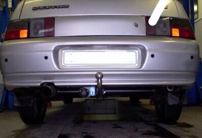 Как самостоятельно установить фаркоп на ВАЗ 2112