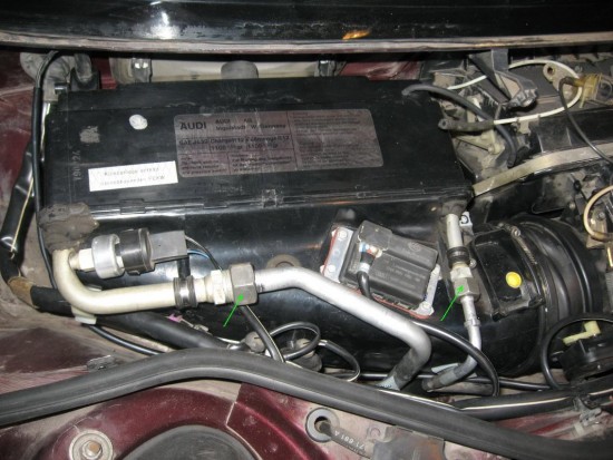 Самостоятельная чистка испарителя кондиционера на авто Audi 100