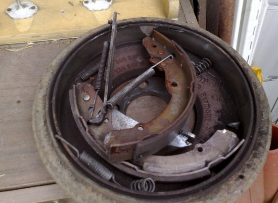 Замена барабанных тормозов Skoda Оctavia Tour на дисковые своими руками Замена барабанных тормозов Skoda Оctavia Tour на дисковые своими руками