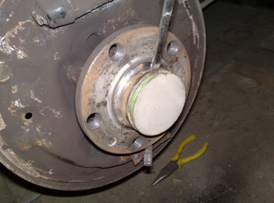 Замена барабанных тормозов Skoda Оctavia Tour на дисковые своими руками Замена барабанных тормозов Skoda Оctavia Tour на дисковые своими руками