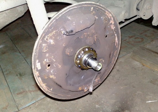 Замена барабанных тормозов Skoda Оctavia Tour на дисковые своими руками Замена барабанных тормозов Skoda Оctavia Tour на дисковые своими руками