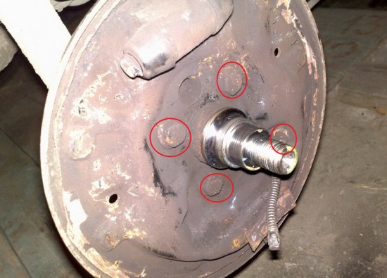 Замена барабанных тормозов Skoda Оctavia Tour на дисковые своими руками Замена барабанных тормозов Skoda Оctavia Tour на дисковые своими руками