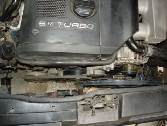 Самостоятельная замена ремня ГРМ на автомобиле Audi A4