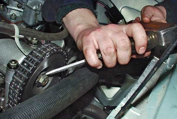 Проверяем и меняем цепь ГРМ на ВАЗ 2106