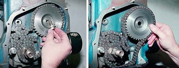 Проверяем и меняем цепь ГРМ на ВАЗ 2106