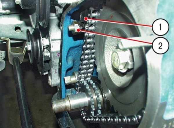 Ремонт цепного привода ГРМ на ВАЗ 2101