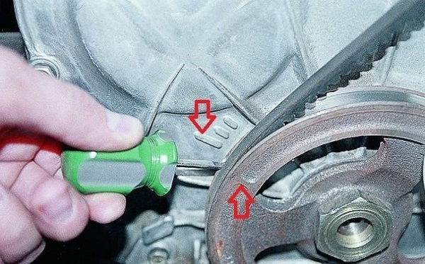 Ремонт цепного привода ГРМ на ВАЗ 2101