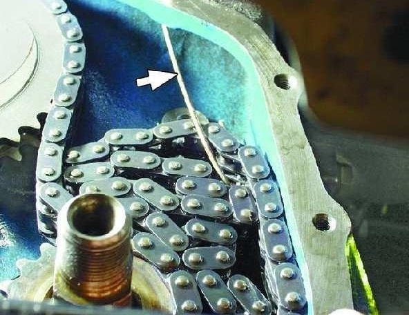 Ремонт цепного привода ГРМ на ВАЗ 2101