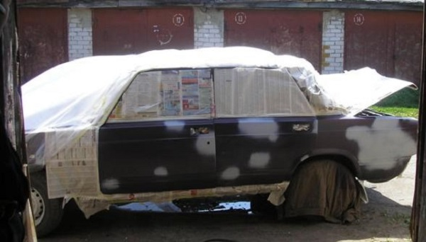 Как самостоятельно выполнить кузовной ремонт ВАЗ 2107