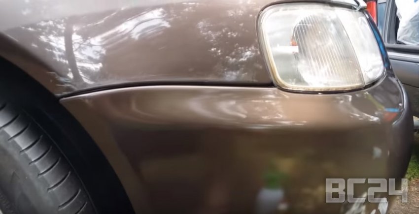 Как покрасить бампер баллончиком своими руками с видео