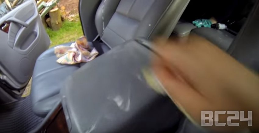 Химчистка салона автомобиля своими руками - фото до и после