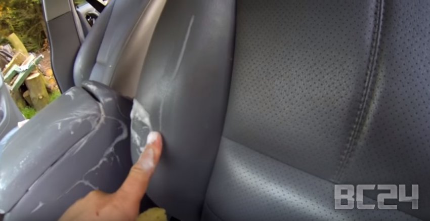 Химчистка салона автомобиля своими руками - фото до и после