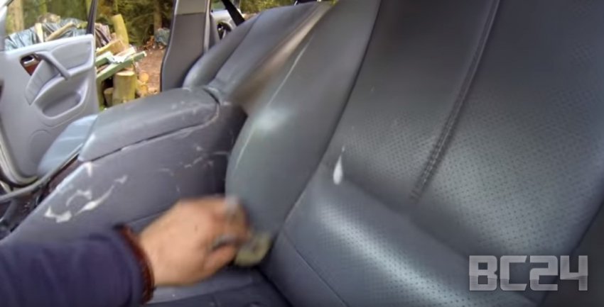 Химчистка салона автомобиля своими руками - фото до и после