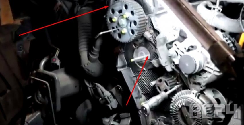 Как поменять ремень ГРМ своими руками видео, фото инструкция