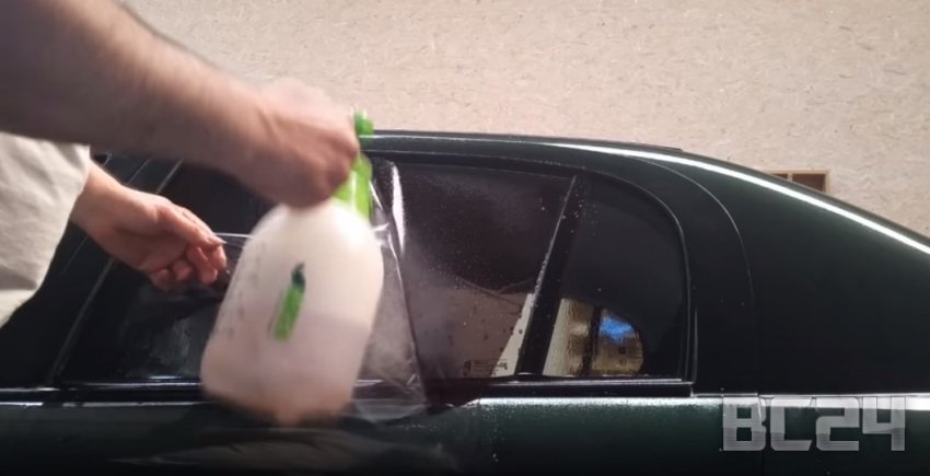 Как затонировать автомобиль своими руками с фото и видео