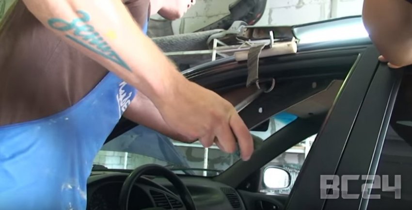 Как устранить вмятины от града без покраски с видео