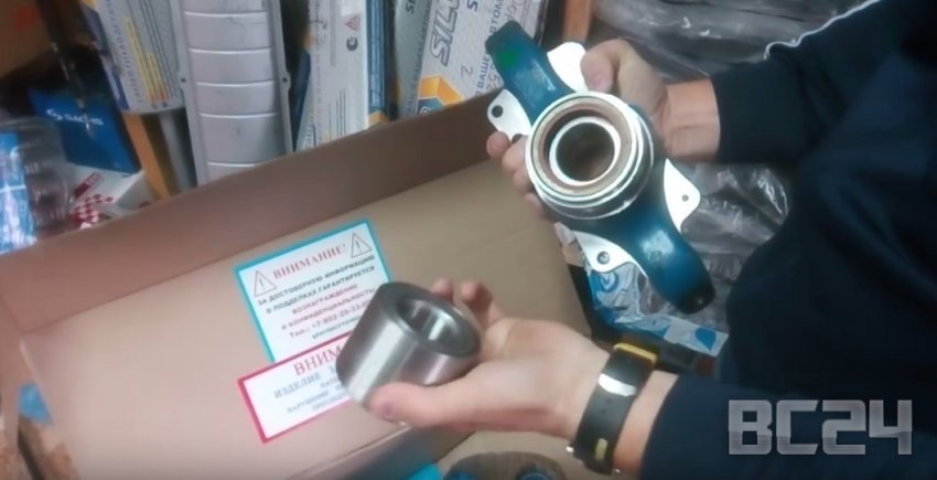 Ступичный узел Нива и Шевроле Нива с подшипником Iveco