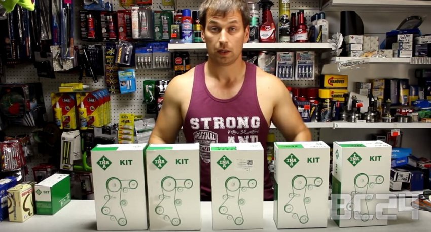 Подделка приводных ремней INA (комплект ГРМ) как отличить?