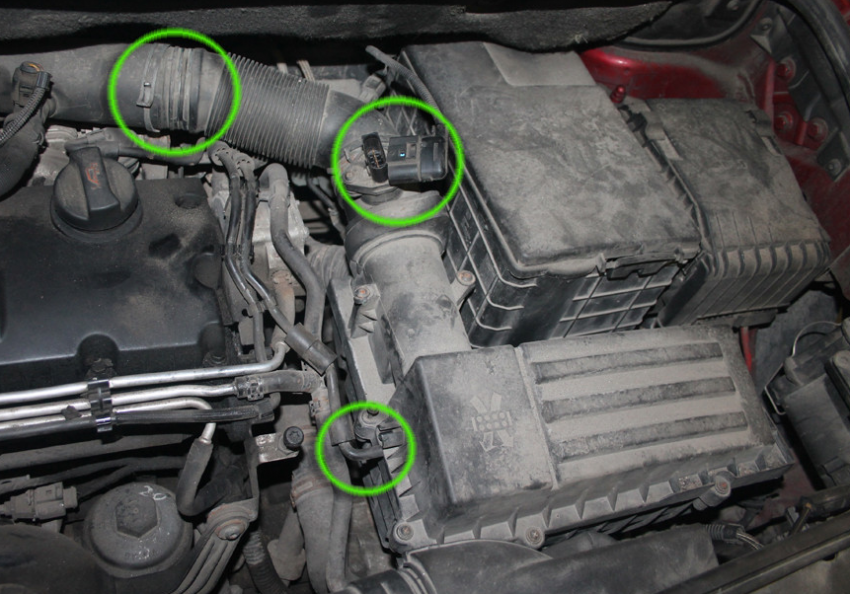 Замена масла в автомобиле Volkswagen Touran с автоматической КПП